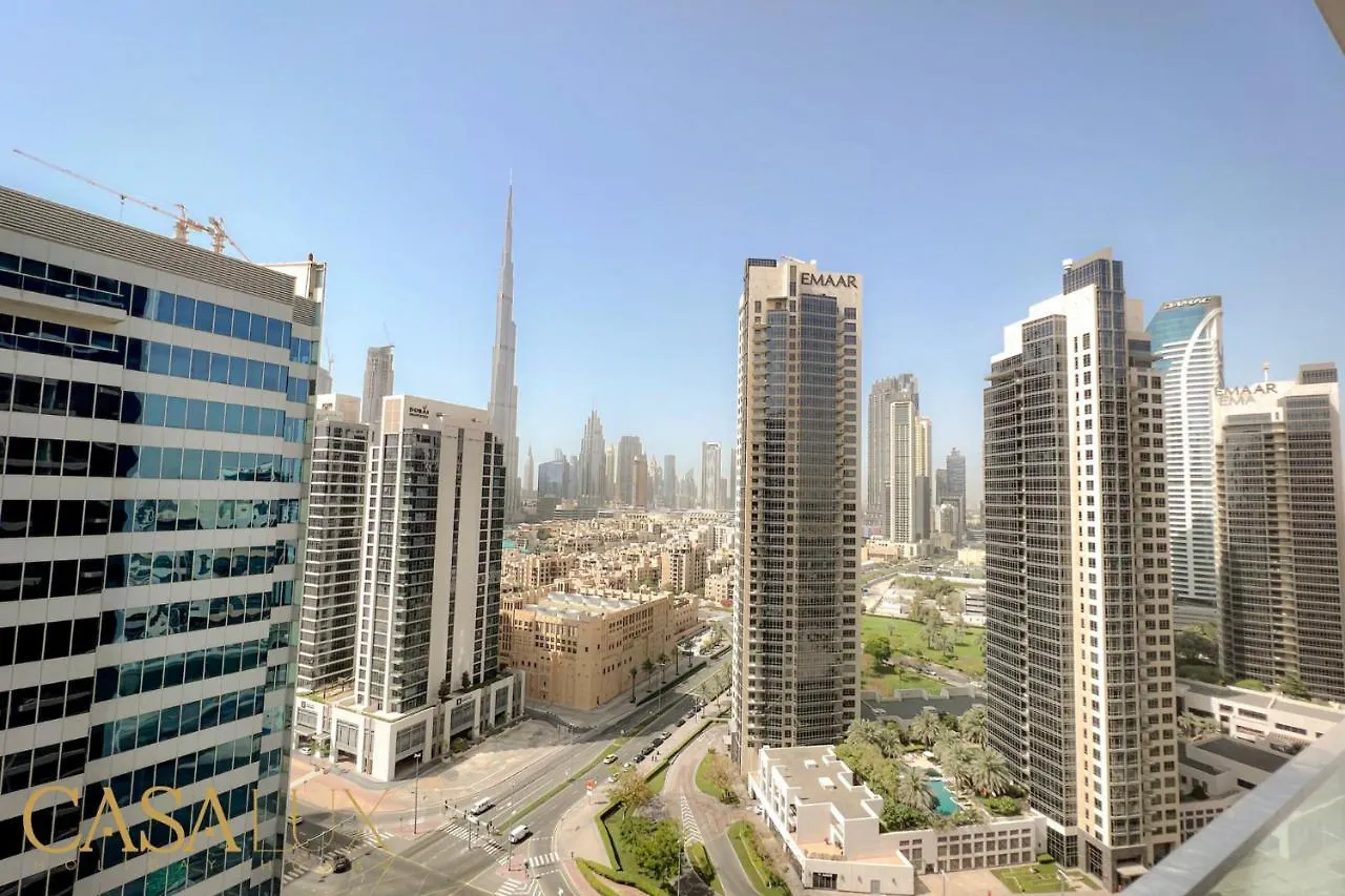 Casa de Férias Stunning Std Flat In Dt, With Burj Khalifa View . Vila Dubai